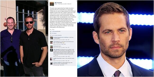 Seolah Sadar, Ini 6 Firasat Kuat Paul Walker Sebelum Meninggal