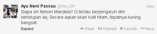 Ga Kenal Mandela Boleh, Tapi Jangan Rasis Dong!