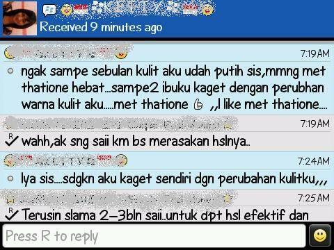 MET TATHIONE, Rahasia kulit Putih & Cantik para Artis & Pejabat ~^__^~ Recommended!