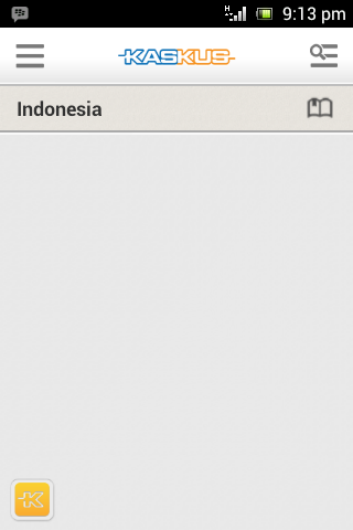 Bug app kaskus for android