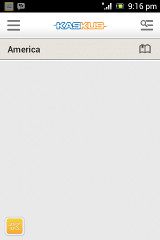 Bug app kaskus for android