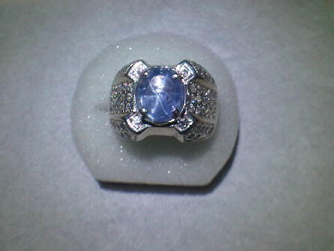 Blue Sapphire Star Kristal Super Quality + Limited Edition Memo