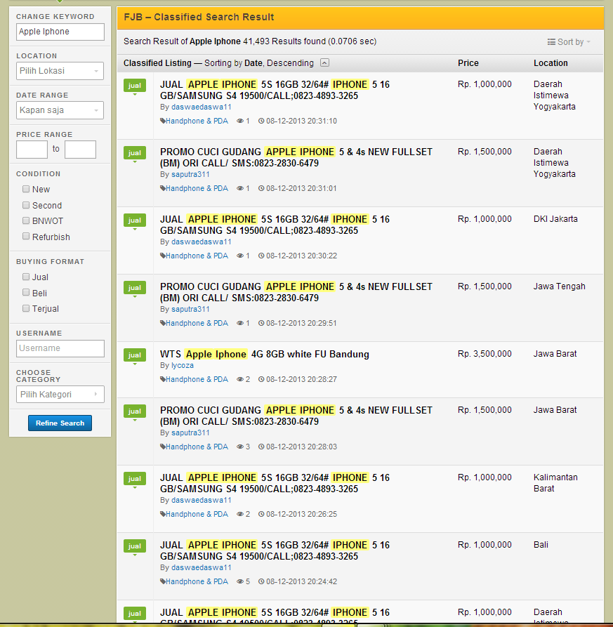 WARNING !! Serangan BOT Melanda FJB Kaskus !!