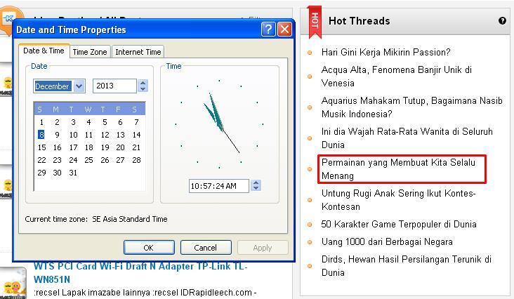 Permainan yang membuat kita selalu menang