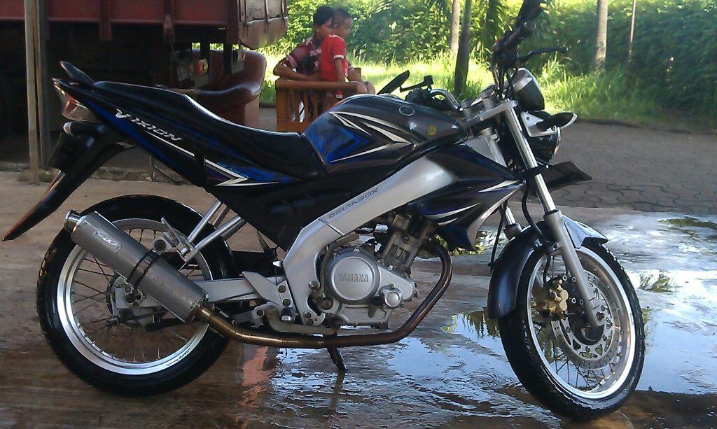 Yamaha Vixion 2008 Modif Jari-jari ninja + bonus