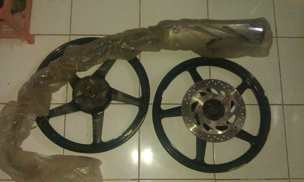 Yamaha Vixion 2008 Modif Jari-jari ninja + bonus