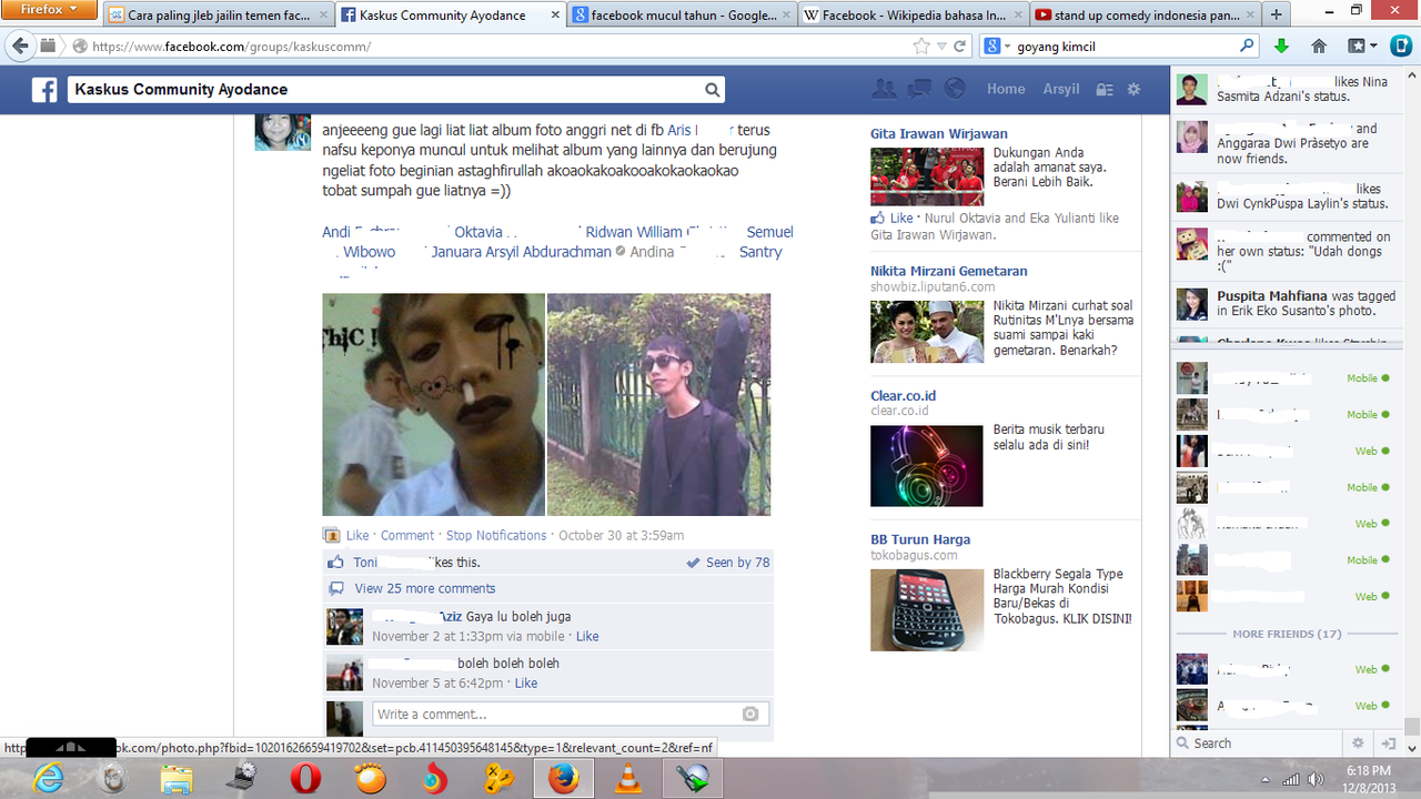 &#91;Share&#93; Cara paling jleb jailin temen facebook! (praktek, baru ngakak!)
