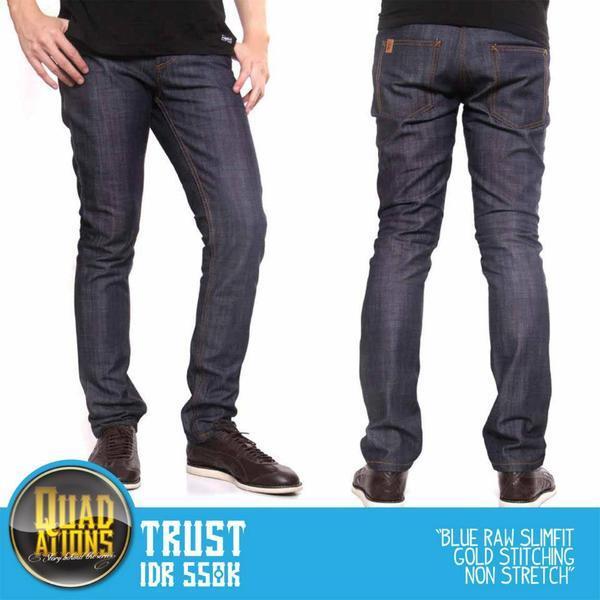 Long Pants PETER SAYS DENIM "Trust" size 32 100% BNWT