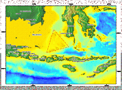 Misteri Segitiga Masalembo, Segitiga Setan Indonesia