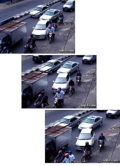 Indahnya Berbagi Sesama Pengguna Jalan