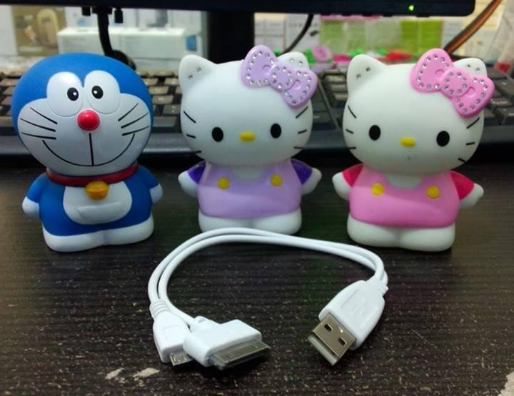 Terjual Accent Comp  Grosir Power Bank Boneka Hello Kitty 