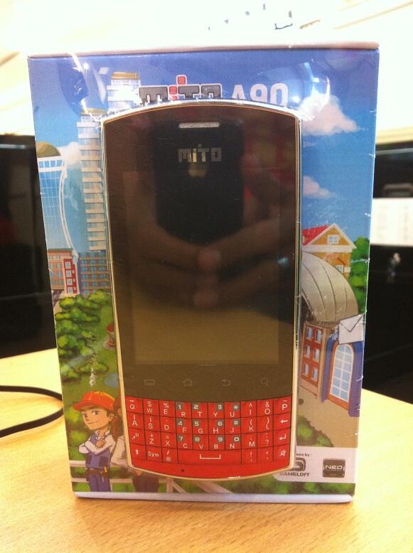 (Official Longue) Mito A90 Android 4.1 Dual Core Qwerty + TV 500Ribuan