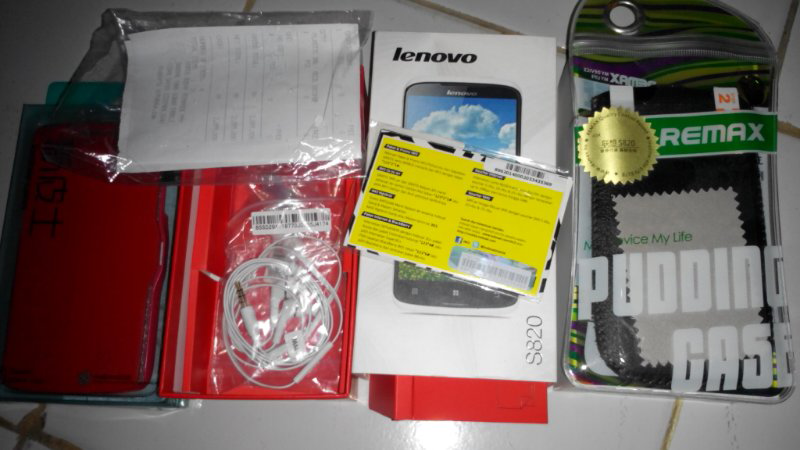 WTS LENOVO S820 SECOND BANYAK BONUS (BEST DEAL)