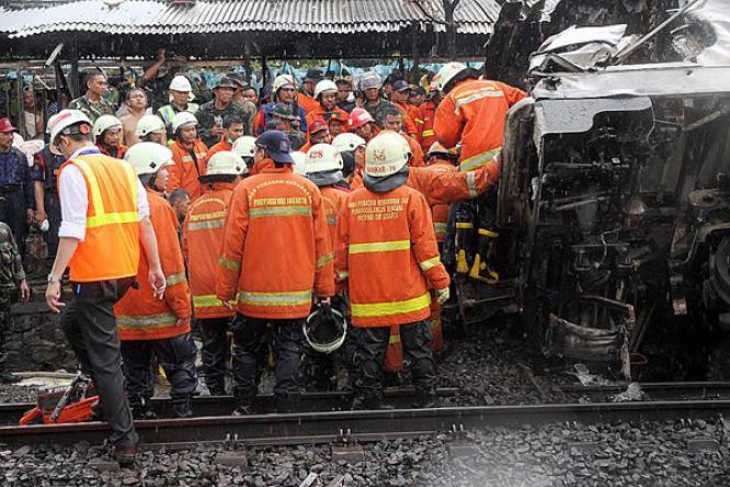 Total Korban Tragedi Bintaro II 86 Orang, Lima Meninggal Dunia