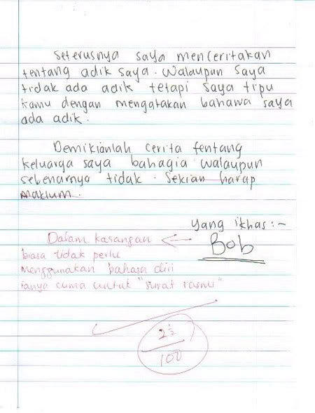karangan terindah anak malaysia
