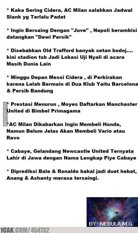 JOKES Berita Bola
