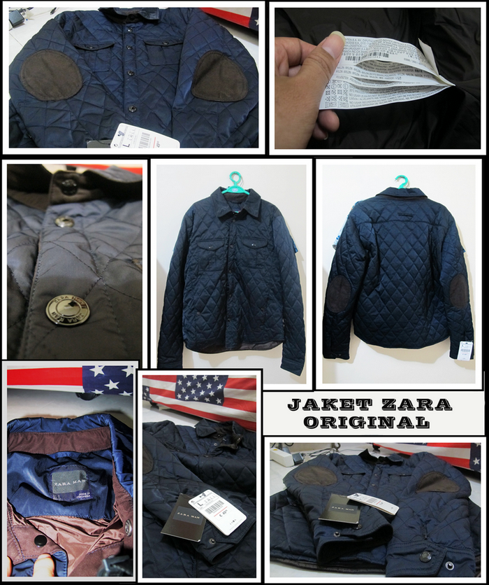JAKET ZARA MAN ORI 100% MANTAAAAPPP