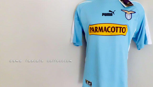 FOR SELL | LAZIO JERSEY | ORIGINAL | 2003-2004 | HOME | PARMACOTTO | BNWT