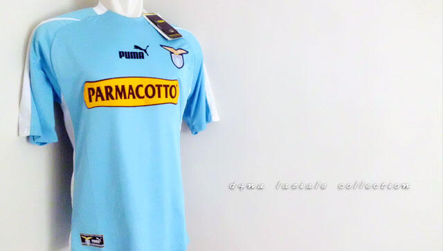 FOR SELL | LAZIO JERSEY | ORIGINAL | 2003-2004 | HOME | PARMACOTTO | BNWT
