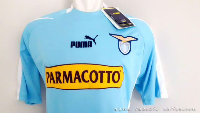 FOR SELL | LAZIO JERSEY | ORIGINAL | 2003-2004 | HOME | PARMACOTTO | BNWT