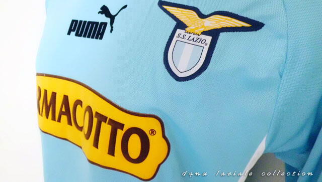 FOR SELL | LAZIO JERSEY | ORIGINAL | 2003-2004 | HOME | PARMACOTTO | BNWT
