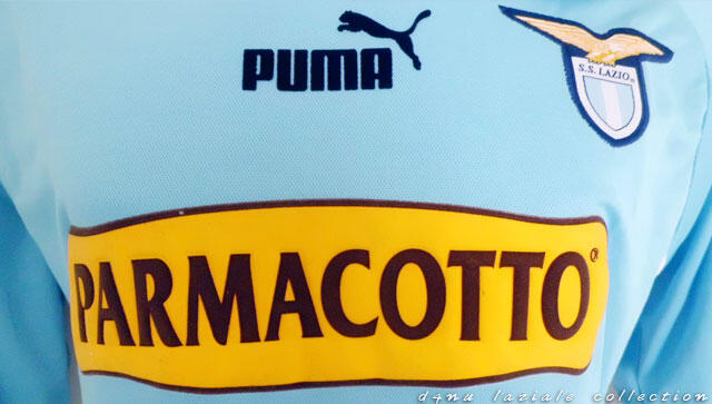 FOR SELL | LAZIO JERSEY | ORIGINAL | 2003-2004 | HOME | PARMACOTTO | BNWT