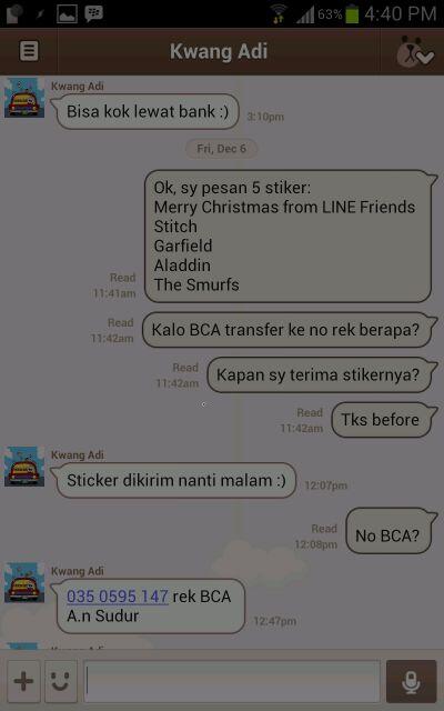 &#91;share pengalaman pribadi&#93; Yg sering nge-LINE, hati2