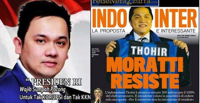 Erick Thohir vs Farhat Abbas