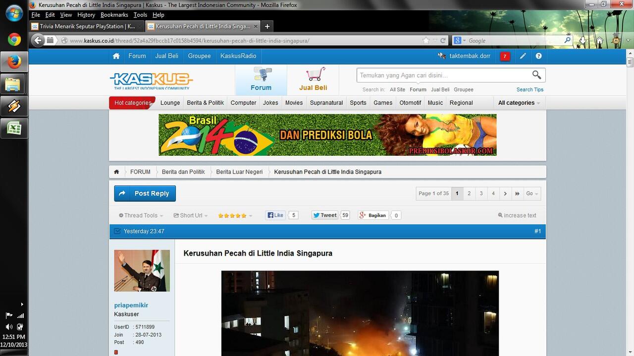 Banner kaskus hari ini agak BB