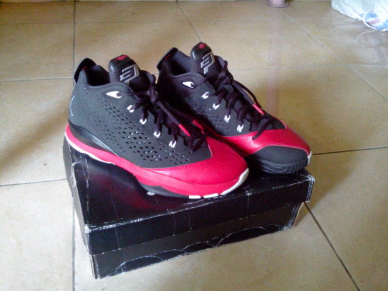 fs : sepatu basket original air jordan cp3 vII size 9..not kobe,lebron