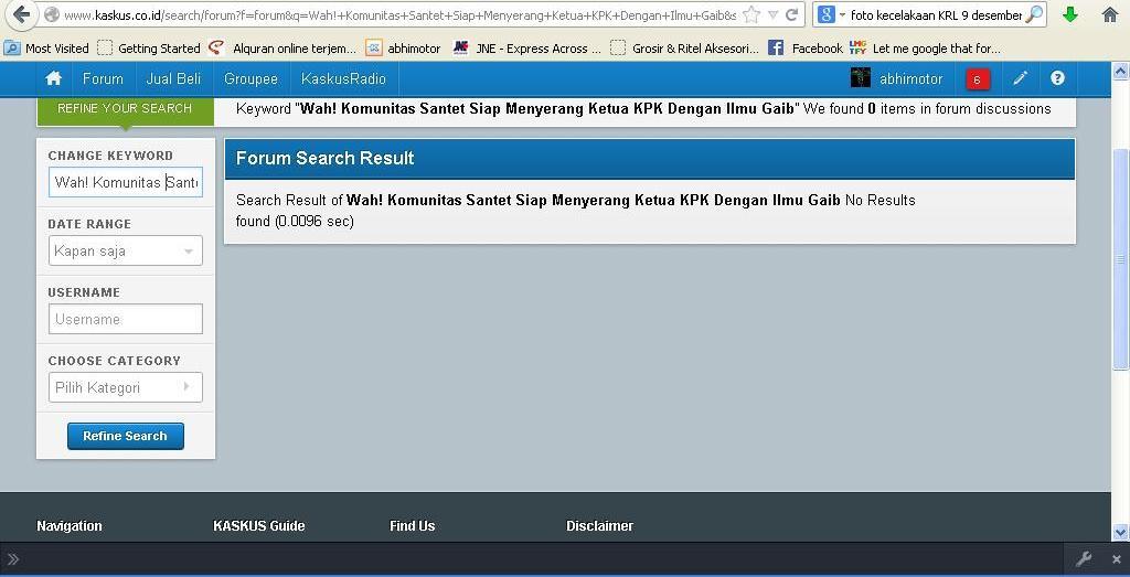 KPK mau disantet gan, SEREM