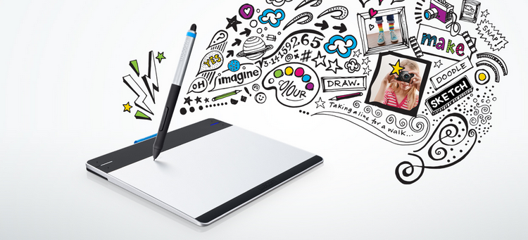 Wacom Intuos Pen CTL480, CTH680 Manga CTH480S, Alat design || New || Bergarani