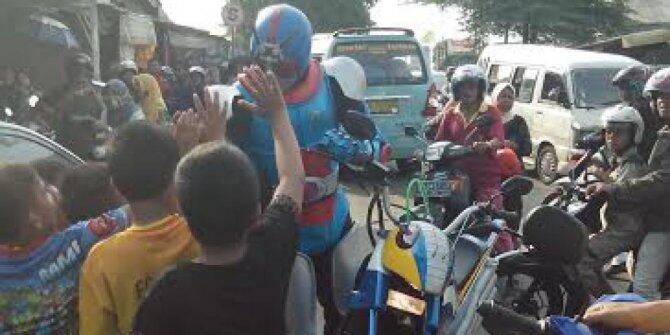 ada kesatria bajah hitam RX di tragedi bintaro