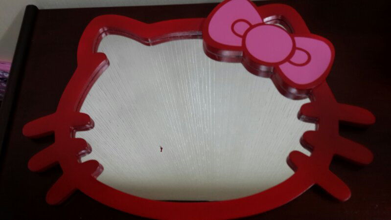 cermin hello kitty