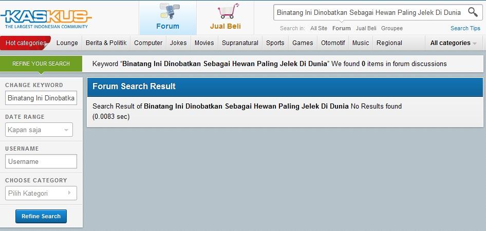 Binatang Ini Dinobatkan Sebagai Hewan Paling Jelek Di Dunia