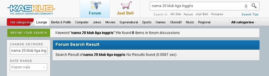 SPESIAL!!!Jika 20 Nama Klub Priemer League Sesuai Lambang