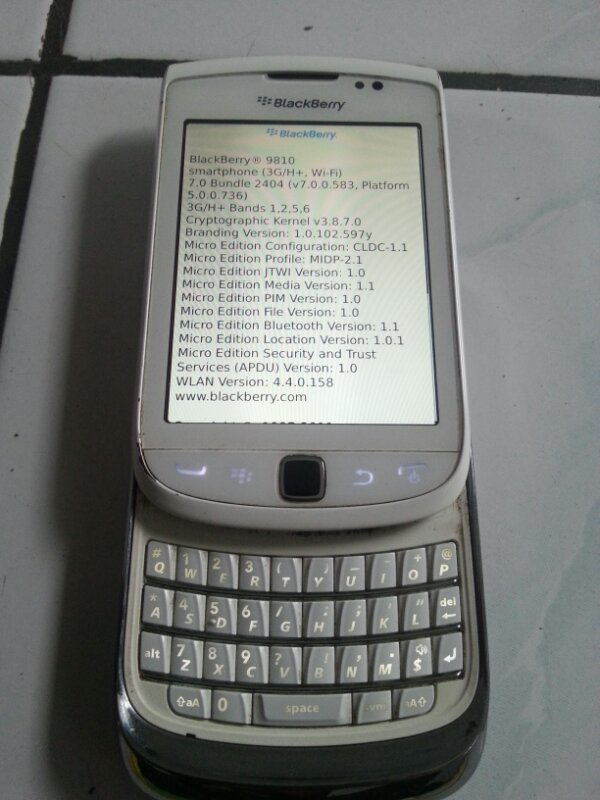 WTS BlackBerry 9810 (Torch 2)