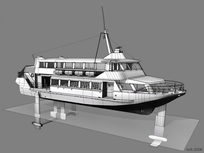 &quot;Jetfoil&quot; kapal yang mungkin sudah punah