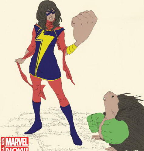 Miss Marvel, Superhero Muslimah Pertama di Amerika !