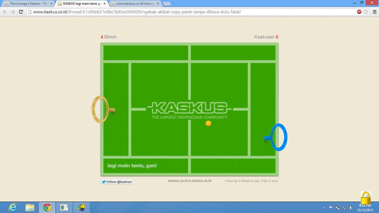 Agan pernah menang main ini game ndak?