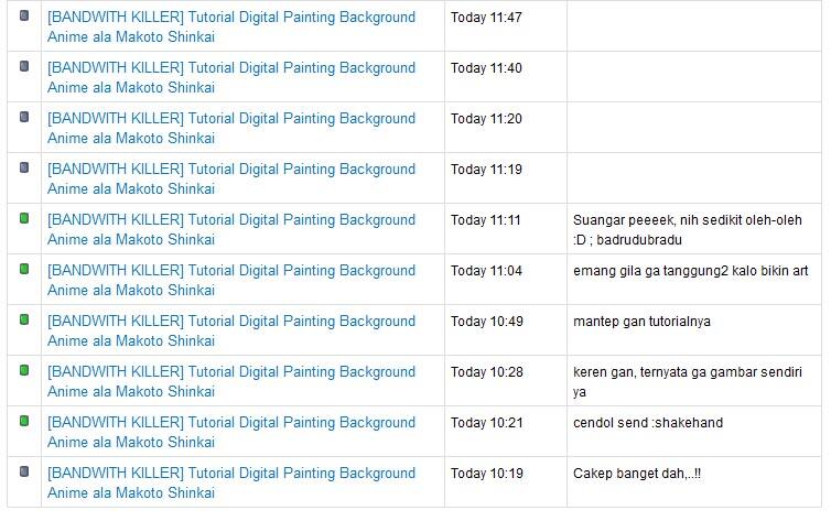 &#91;BANDWITH KILLER&#93; Tutorial Digital Painting Background Anime ala Makoto Shinkai 