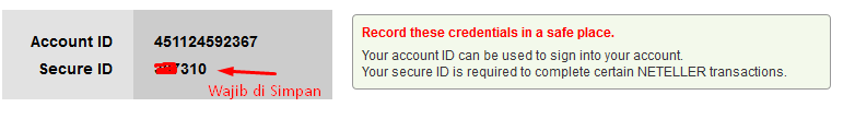 Cara Membuat Neteller Untuk Deposit Dan WD dana kepada Broker Forex