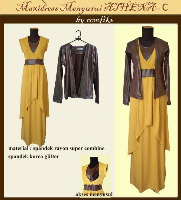 baju menyusui, dress menyusui, gamis menyusui