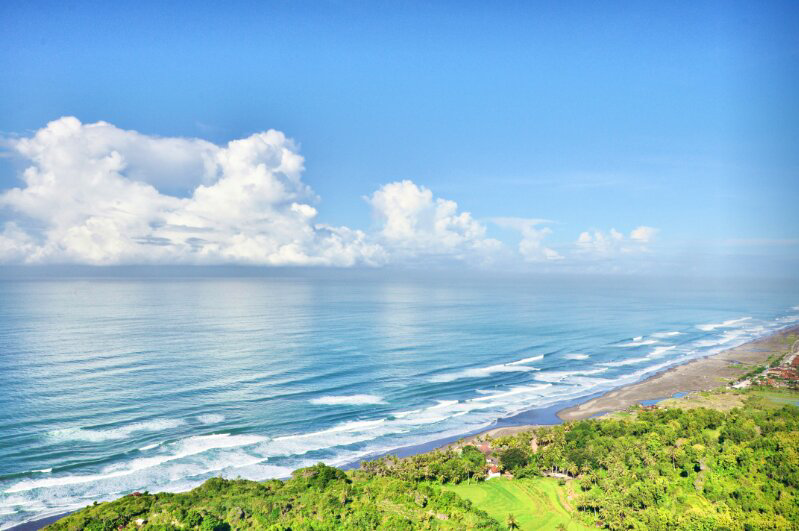 Melihat indahnya pantai Parangtritis dari sudut yang berbeda