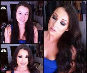 WAJAH BINTANG PORNO TAK SECANTIK SAAT MAKE UP