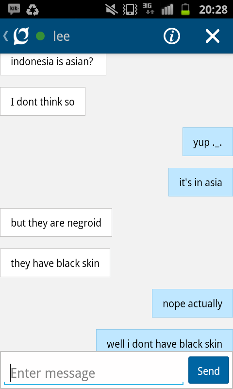 &quot;Indonesians aren't asian because they have black skin&quot;