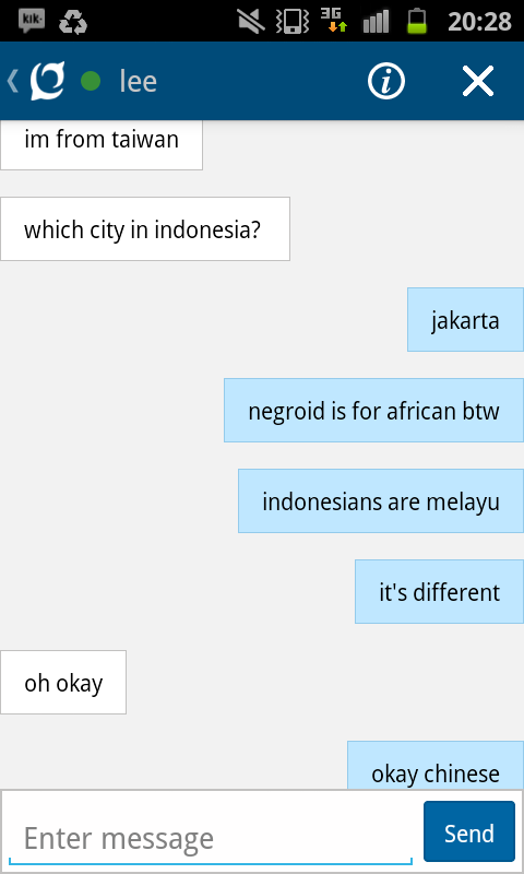 &quot;Indonesians aren't asian because they have black skin&quot;