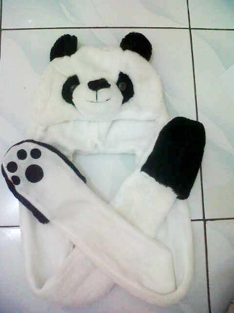 Terjual JUAL ANIMAL HAT  TOPI  PANDA SERIGALA 