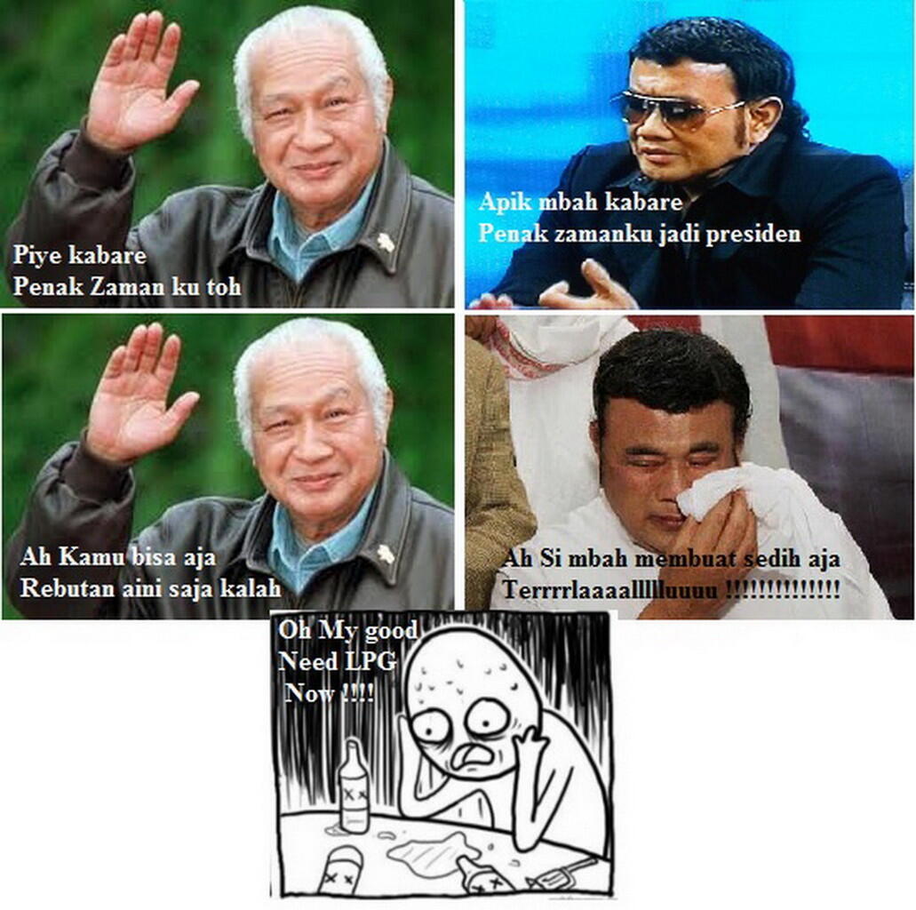 Meme iseng calon presiden