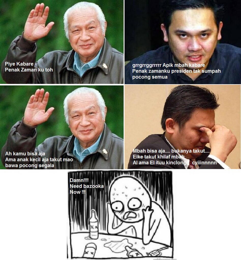 Meme iseng calon presiden